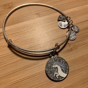 Alex & Ani Unicorn Bangle - Silver - DISCONTINUED
